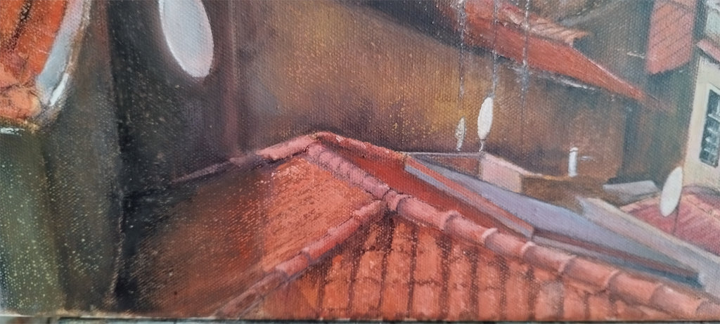 Panorámica de Porto desde la catedral.