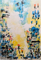 Os meus cravos crescem pouco e alguns são azuis!