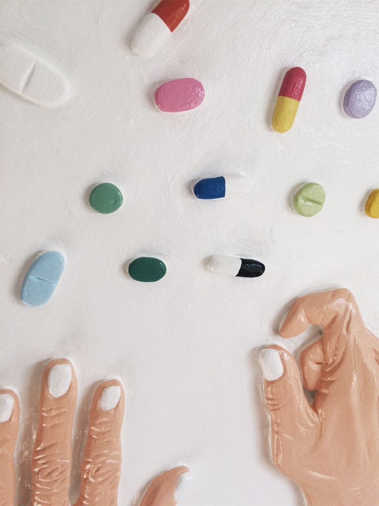 A avó toma 17 comprimidos por dia