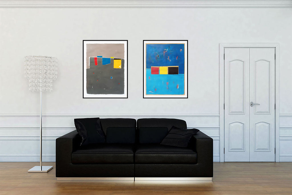 Beige and brown composition