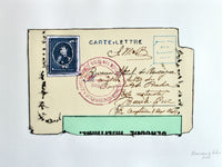Carte - Lettre