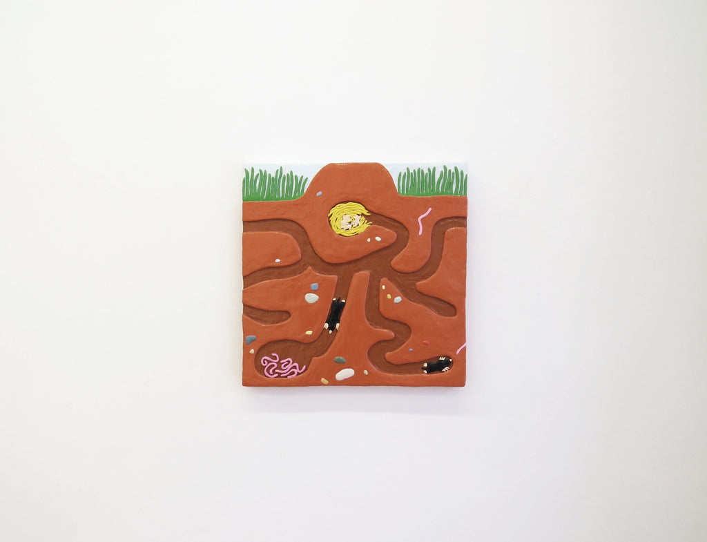 Passas a vida enfiado na toca!