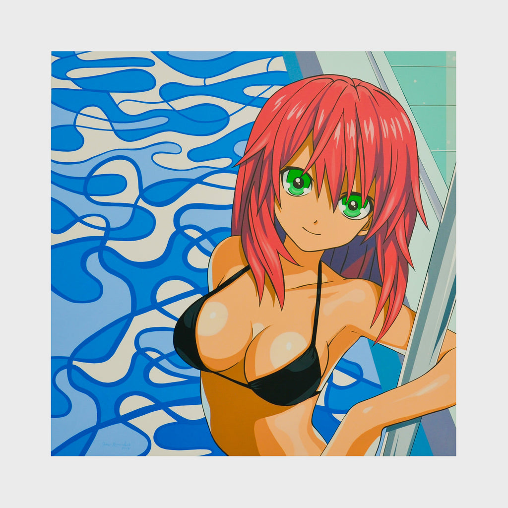 Girl In A Pool
