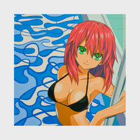 Girl In A Pool