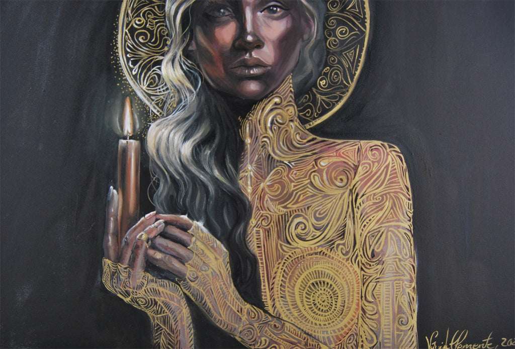 A menina da vela