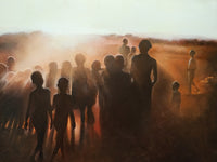 Danzando al ponerse el sol