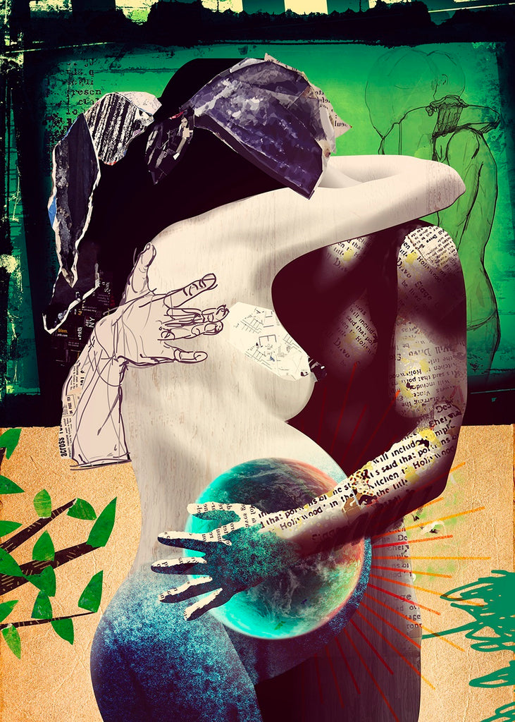 Triple hug (tela)