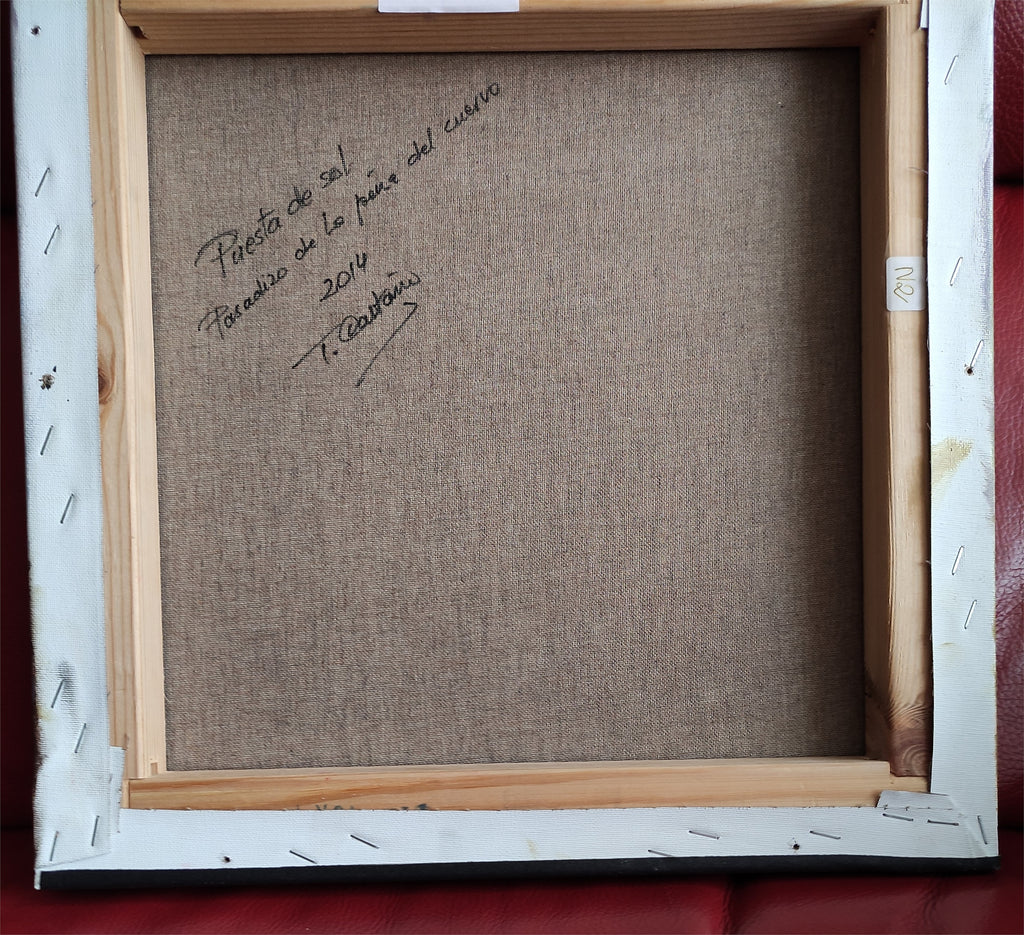 Atardecer en la Peña del Cuervo