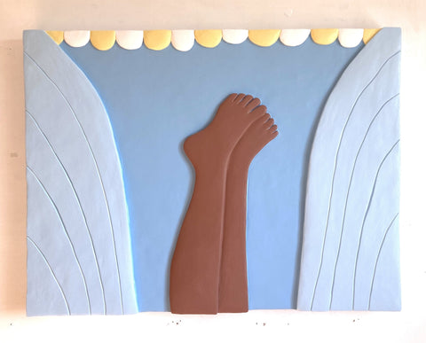 E as lágrimas que derramei encheram aquela piscina grande