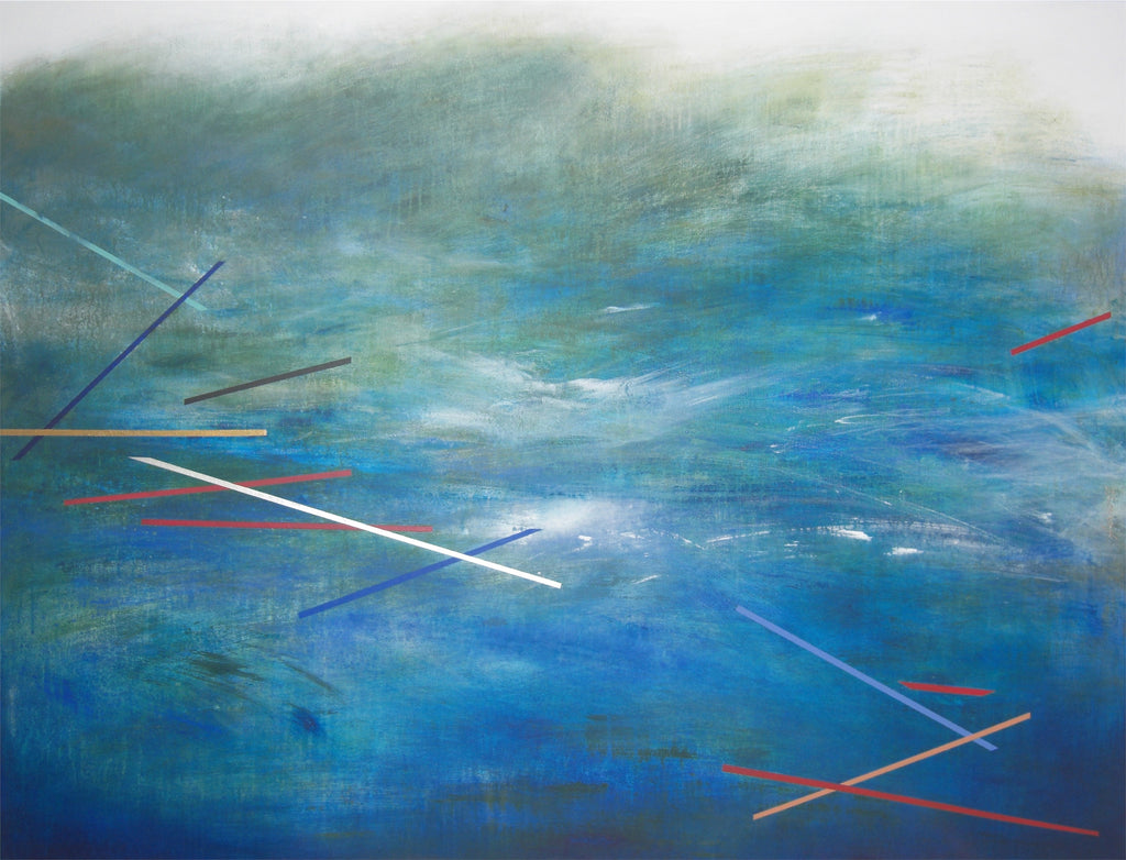 “Mar azul Esmeralda II” (Série Peregrinando)