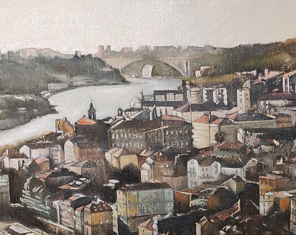 Panorámica aérea de Oporto