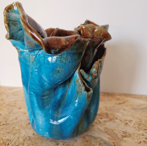 Vase Blue I (Plant)