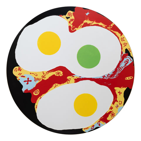 Fried eggs in special character sauce #7