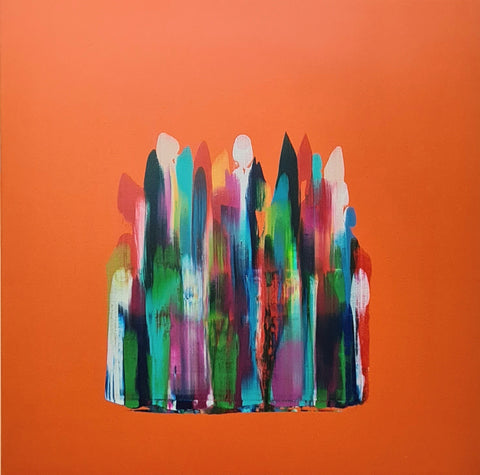 Multidão em Laranja