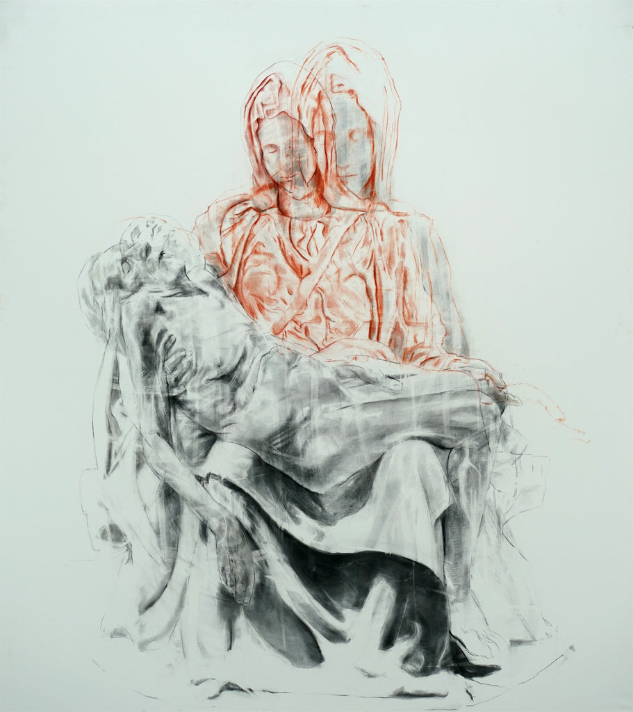 pietá (vermelho e negro)