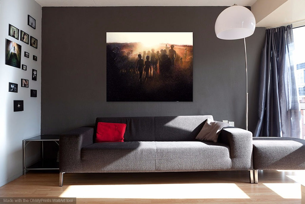 Danzando al ponerse el sol