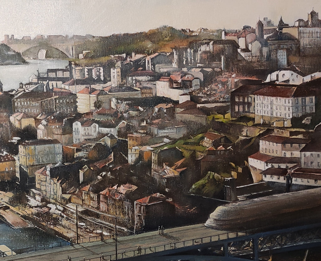 Panorámica aérea de Oporto