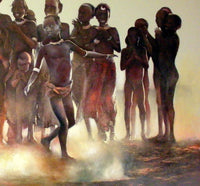 Danzando al ponerse el sol- 1