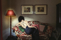 Female figure reclining II