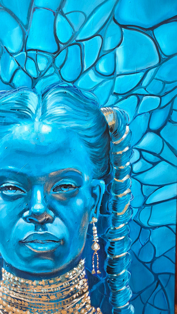 blue