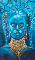 blue