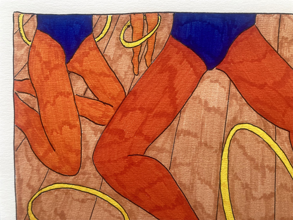 Ensaio sobre o velho soalho (estudo gráfico)