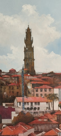 Panorámica de Porto desde la catedral.