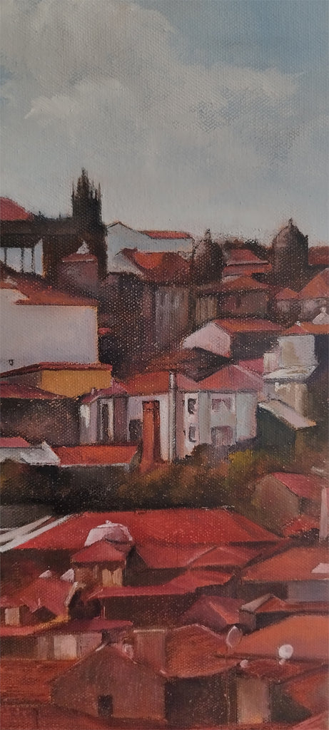 Panorámica de Porto desde la catedral.