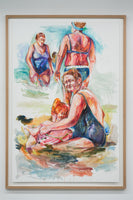 Mar. Pinceladas que tentam apanhar uma migalha desta luta