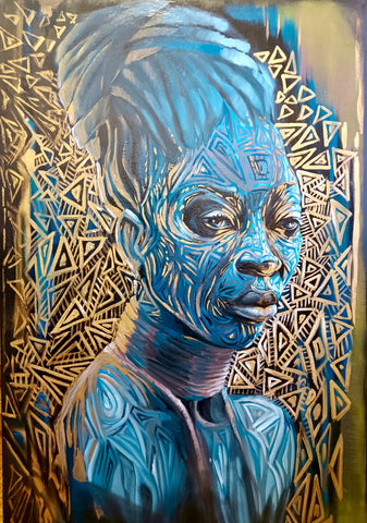 África azul
