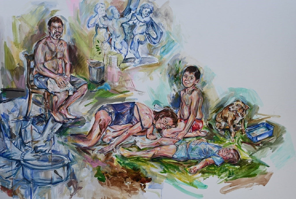 Voava a esperança e pousou, como se lhe pudesse tocar