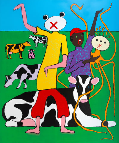 Dance among cows