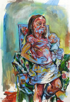 Pequeno formato II. Matilde e a boneca.