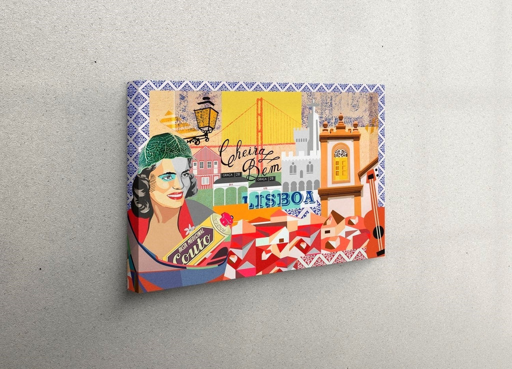 Tela "Cheira a Lisboa"