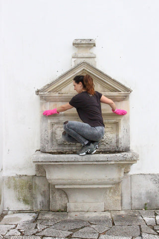 Corpo como medida — intruso familiar”, série de ações performativas, Festival dos Canais, Aveiro