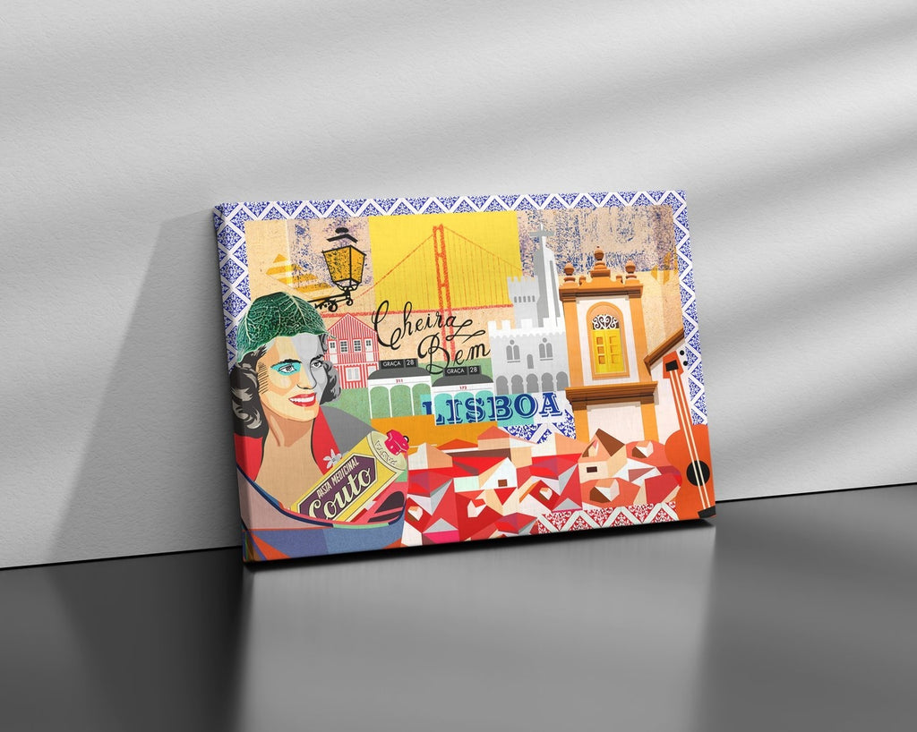 Tela "Cheira a Lisboa"