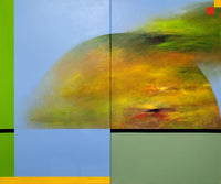 O Amor da Pintura XII (díptico)