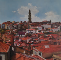Panorámica de Porto desde la catedral.