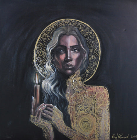 A menina da vela