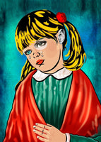Menina da Lágrima (Tela)